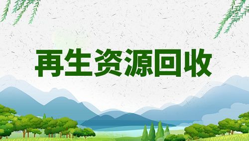 我國再生資源的發(fā)展前景